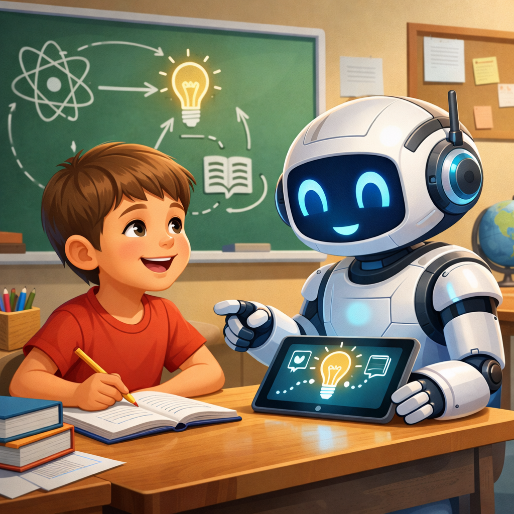 AI agent helping small business team